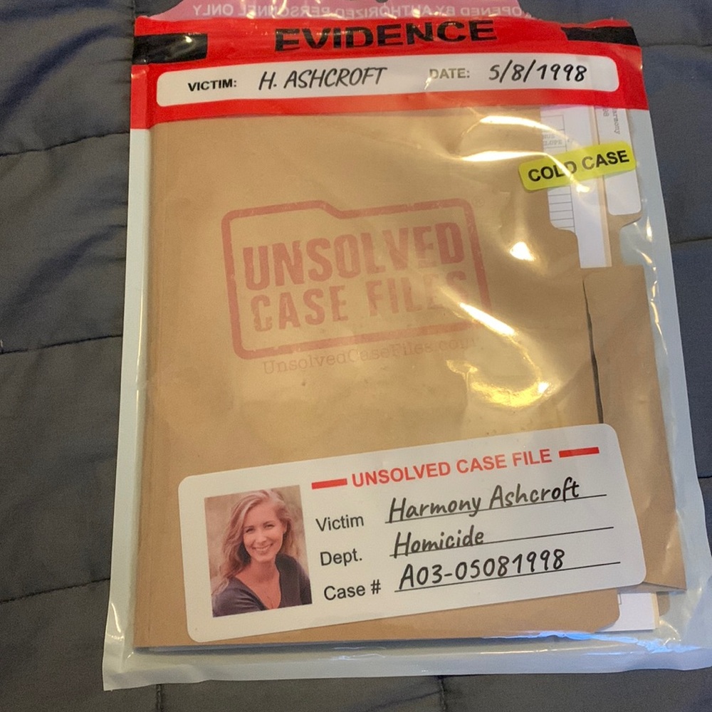 Unsolved Case Files - Harmony Ashcroft